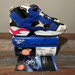 Reebok Instapump Fury 1993 Original Vintage Bape Maison Margiela Jordan 1 1985🦄